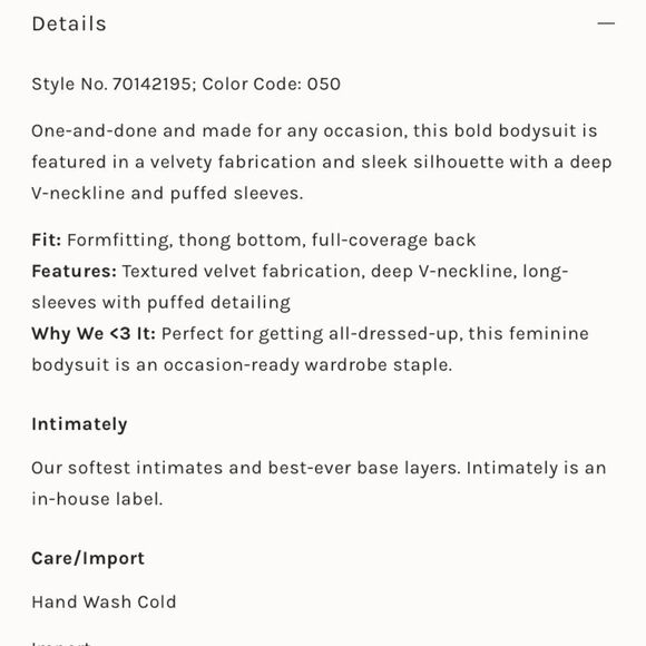 Free People Magic Hour Velvet Bodysuit NWT Sz M - Picture 4 of 9